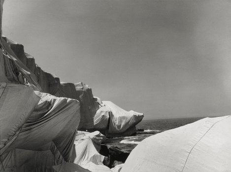 Christo and Jeanne-Claude Wrapped Coast, Little Bay, Australia 1969