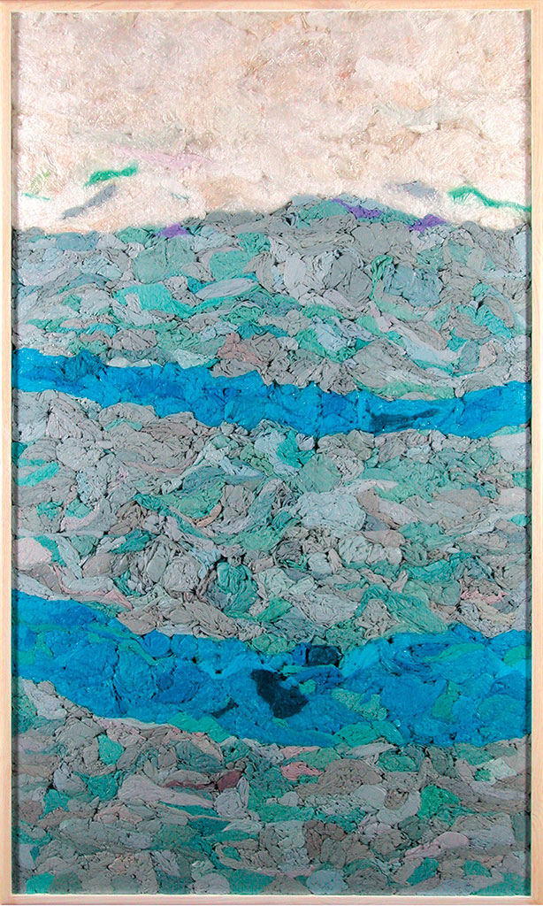 John Dahlsen: Blue river :: Wynne Prize 2003 :: Art Gallery NSW